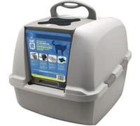 Maison de toilette Bac a litiere pour chat CATIT Airsift Jumbo Systeme de filtration in G