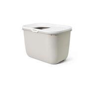 Maison de toilette Savic Hop In - beige / blanc