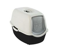 Maison de toilette - Noir & blanc (PP Recyclé) - 56 x 40 x 39 cm Blanc G