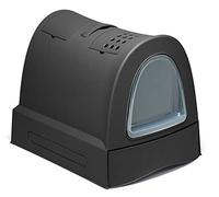 Maison de toilette - Imac - ZUMA - Noir - Bac à litière - Avec tiroir - Pour chats