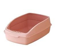 Maison De Toilette Pour Chat Grand Bac À Litière Antiadhésif, Revêtement Sans Danger Pour Les Animaux Pour Un Nettoyage Plus Facile, Dessus Ouvert Favorisant Une Utilisation Saine Bac À Litière Chat(R