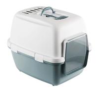 Maison de toilette pour chat Kerbl Cathy Comfort Bleu 58x45x48 cm
