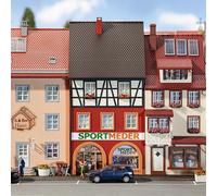 Maison de ville avec commerce-HO 1/87-FALLER 130498
