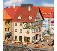 Maison de ville avec passage - Faller 130492 - HO 1/87