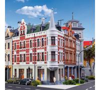Maison de ville en angle-HO 1/87-KIBRI 38294