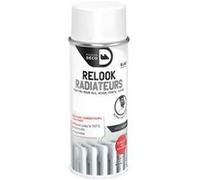 MAISON DECO Peinture aérosol relook radiateur MAISON DECO blanc satiné 0.400 L Blanc