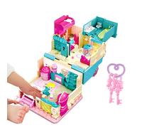 Maison des poupées | Maison de jeu avec et musique,Villa Jouet pour jeu de fiction - Pour et famille école salle de jeux préscolaire maternelle anniversaire fête maternelle