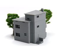 Maison d'Europe de l'Est 1945-1980 (SBH04) - Bâtiment de terrain Wargaming imprimé en 3D - Guerre froide/Batailles modernes - Terrain de table 15 mm, 20 mm, 28 mm (20 mm)