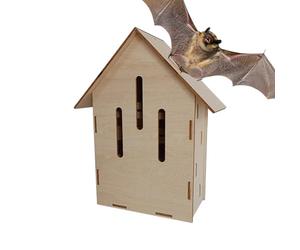Maison d'extérieur pour chauve-souris - grotte pour animaux en bois, abri de jardin, abri d'habitat faune | Solution d'extermination naturelle, protection du verger de jardin, ferme, soutien