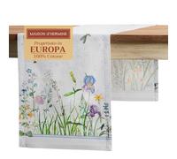 Maison d'Hermine Chemin de Table 100% Coton Simple Couche, 150 cm de Long, pour la Maison, la Cuisine, Les Repas, Les fêtes, Les Mariages, Cadeau Saint Valentin Femme (50 cm x 150 cm)