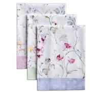 Maison d'Hermine Lot de 3 torchons de Cuisine 100% Coton 70 cm x 50 cm, réutilisables et absorbants, avec Boucle de Suspension. Idéal pour la Cuisine et la Table Cadeau Saint Décorations de Pâques