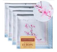 Maison d'Hermine Lot de 4 Serviettes de Table 100% Coton, carrées, réutilisables et lavables, pour Un Usage Quotidien, dîner, Mariage, Cadeau Saint Valentin pour Homme (45 cm x 45 cm)