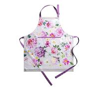 Maison d'Hermine Tablier 100% coton, 1 pièce, tour de cou réglable, avec poche centrale et longs liens pour femmes, hommes et chefs