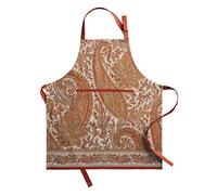 Maison d'Hermine Tablier 100 % coton avec col réglable et poche centrale cachée | Thanksgiving/Noël, 70 cm x 85 cm