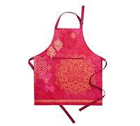 Maison d'Hermine Tablier 100 % coton avec col réglable et poche centrale cachée | Thanksgiving/Noël, Versailles, 70 cm x 85 cm