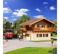 Maison d'hôtes avec abri voiture - VOLLMER 43961 - HO 1/87