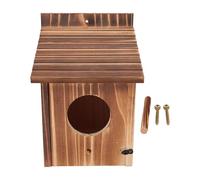 Maison D'oiseau en Plein Air House Bird Bird Bird Bird Bird for Finch Bluebird Suspendu Birdhouse Clearance Garden Country Cottages