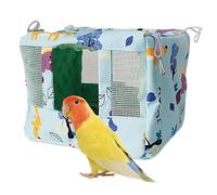 Maison d'oiseaux, lit d'oiseau, tente de hamac pour oiseaux respirants Snuggling Shund Parrot Cave Cave Bird Surming Cave Parrot Nest Habitat de perroquet Respirant