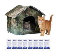 Maison d'pour Chat Isolation Thermique 3 avec Packs de Gel