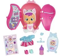CRY BABIES MAGIC TEARS Storyland Dress Me Up | Capsule Surprise avec 1 Mini-Poupée qui Pleure de Vraies Larmes, à Habiller avec ses Vêtements et des Accessoires à Collectionner - Jouet pour Enfants +3 Ans