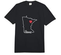 Maison du Minnesota avec Plan, Plan, États-Unis, Amérique Comfort Colors Adult Heavyweight T-Shirt
