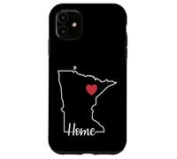 Maison du Minnesota avec Plan, Plan, États-Unis, Amérique Coque pour iPhone 11