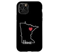 Maison du Minnesota avec Plan, Plan, États-Unis, Amérique Coque pour iPhone 11 Pro