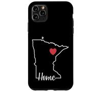 Maison du Minnesota avec Plan, Plan, États-Unis, Amérique Coque pour iPhone 11 Pro Max