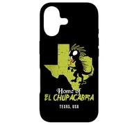 Maison du Monstre cryptide américain de l'État du Texas El Chupacabra Coque pour iPhone 17