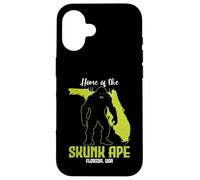 Maison du Skunk Ape, État de Floride, American Cryptid Society Coque pour iPhone 16