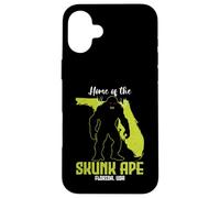 Maison du Skunk Ape, État de Floride, American Cryptid Society Coque pour iPhone 16 Plus