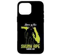 Maison du Skunk Ape, État de Floride, American Cryptid Society Coque pour iPhone 16 Pro Max