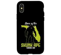Maison du Skunk Ape, État de Floride, American Cryptid Society Coque pour iPhone X/XS
