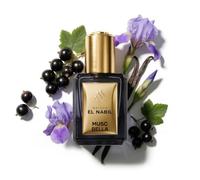 Maison El Nabil Musc Bella - Roll On 5ml - Parfum Dubai Femme - Extrait Concentré Sans Alcool Senteur Cassis Praline Et Fleurs - Format Voyage Idée Cadeau