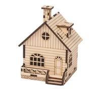Maison en bois 3D à assembler soi-même, Kit éducatif, jouets pour enfants, Puzzle en bois, Kit de construction de maquettes pour enfants
