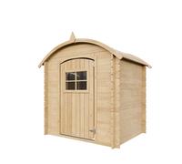 Maison en bois pour enfants sans plancher 112x146xh145cm 1.1m2