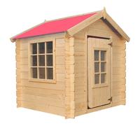 Cabane en Bois pour enfant TIMBELA - 113x111 cm - Ep. 13 mm - Pin / épicéa - M570R-1