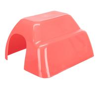 Maison en plastique 29 x 19 x 33 cm couleur aléatoire pour lapins nain