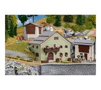 FALLER 130623 - Engadine Maison d'habitation - Voie : H0 - Maisons et Structures pour Modélisme Ferroviaire - Echelle : 1:87