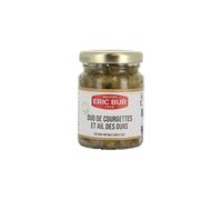 Maison Eric Bur Duo de Courgettes et Ail des Ours, Préparation de Légumes en Bocal, 90g