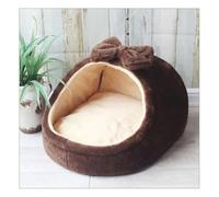 Maison for Chien, lit Chaud for Chien, chenil Doux for Chiot, nid de Chat, Panier for Chihuahua, lit en Peluche for Petits et Moyens Chiens, Fournisseur d'animaux de Compagnie(6,S)