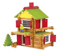 JeuJura Maison forestière Mon Chalet en Bois – 135 pièces – 5 ans