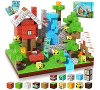 Maison Forestière Magnétique Mine World - Blocs de Construction BOUNTY style Minecraft | Développe l’imagination & la motricité