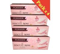 Maison Fossier - Biscuits Roses de Reims - 4 X 100 Gr