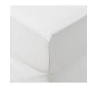 Maison Futée - Drap housse 1 personne 90x190 cm 100% Coton - Blanc