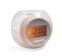 Maison Futée - Réveil Multicolore à LED - Météo et Sons de la Nature Grundig