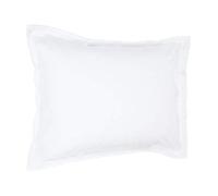 Maison Futée - Taie d Oreiller rectangulaire 50x70 cm 100% Coton - Blanc