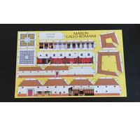 Maison gallo-romaine Maquette à construire - Thierry Hatot - L'autre Chemin - broché - Jeux livres objets