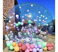 Maison gonflable à bulles - Tente dôme transparente de 5 m pour fêtes, événements, utilisation en extérieur, jardin, jardin