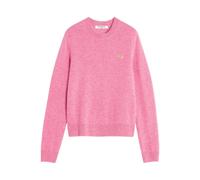 Maison Kitsuné - Baby Fox Laine Regular Pull - Femme - Pulls - Rose - Taille: 38 FR